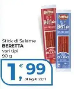 Alter Discount Stick di Salame BERETTA offerta