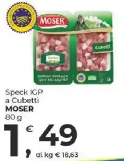 Alter Discount Speck IGP a Cubetti MOSER offerta
