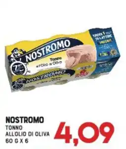 Gran Risparmio NOSTROMO TONNO ALL'OLIO DI OLIVA offerta