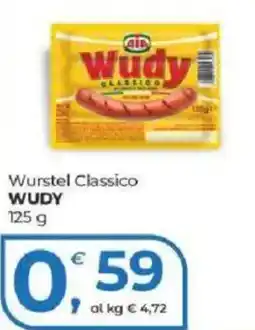 Alter Discount Wurstel Classico WUDY offerta