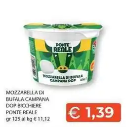 Mercatò Local Mozzarella di Bufala Campana DOP Ponte Reale offerta