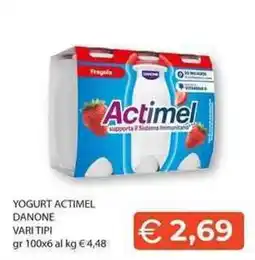 Mercatò Local YOGURT ACTIMEL DANONE offerta