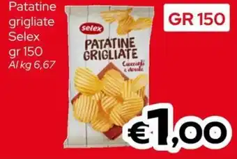 MAX Supermercati Patatine grigliate Selex offerta