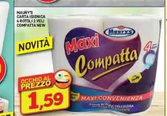 Maury's Maury's carta igienica offerta