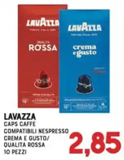 Gran Risparmio LAVAZZA CAPS CAFFE COMPATIBILI NESPRESSO offerta