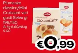 MAX Supermercati mini croissant cioccolato Selex offerta
