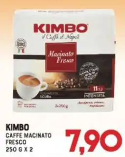 Gran Risparmio KIMBO CAFFÈ MACINATO FRESCO offerta
