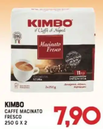 Gran Risparmio KIMBO CAFFÈ MACINATO FRESCO offerta