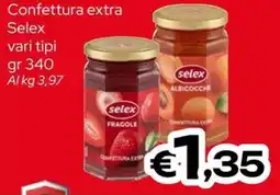 MAX Supermercati Confettura extra Selex offerta