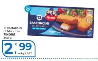 Alter Discount Bastoncini di Merluzzo FINDUS offerta