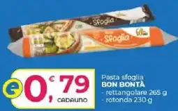 Alter Discount Pasta sfoglia BON BONTÀ offerta
