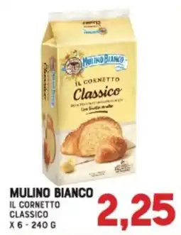 Gran Risparmio MULINO BIANCO IL CORNETTO CLASSICO offerta