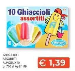 Mercatò Local Ghiaccioli assortiti Alpigeli offerta