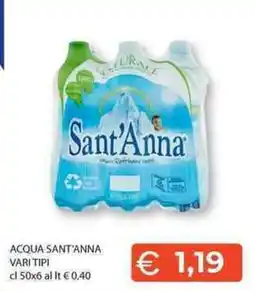 Mercatò Local Acqua Sant'Anna offerta