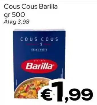 MAX Supermercati Cous Cous Barilla offerta