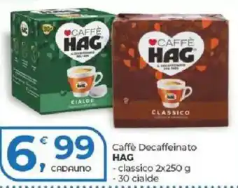 Alter Discount Caffè Decaffeinato HAG offerta
