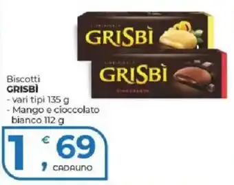 Alter Discount Biscotti GRISBÌ offerta