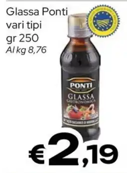 MAX Supermercati Glassa Ponti offerta