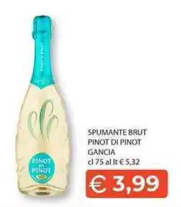 Mercatò Local Spumante Brut Pinot di Pinot Gancia offerta