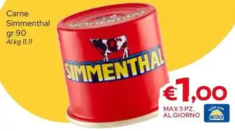 MAX Supermercati Carne Simmenthal offerta