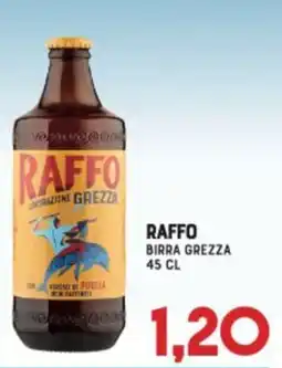 Gran Risparmio RAFFO BIRRA GREZZA offerta
