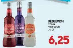 Gran Risparmio KEGLEVICH VODKA VARI GUSTI offerta