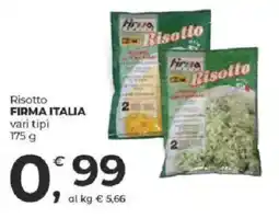 Alter Discount Risotto FIRMA ITALIA offerta