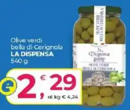 Alter Discount Olive verdi bella di Cerignola LA DISPENSA offerta