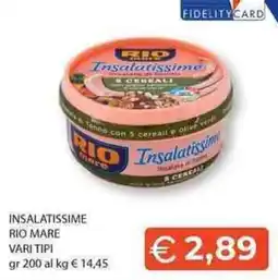 Mercatò Local Insalatissime RIO mare offerta