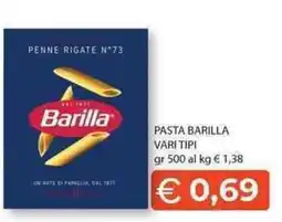 Mercatò Local Penne Rigate N°73 Barilla offerta