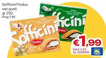 MAX Supermercati Sofficini Findus offerta
