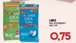 Gran Risparmio LINES IDEA ASSORBENTI offerta