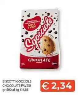 Mercatò Local Biscotti Gocciolle Chocolate Pavesi offerta