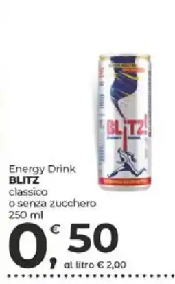 Alter Discount Energy Drink BLITZ classico offerta