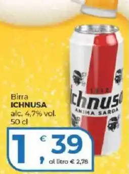 Alter Discount Birra ICHNUSA offerta