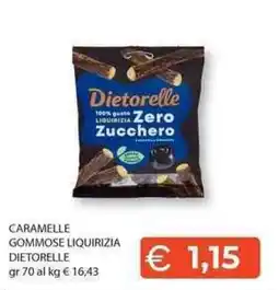 Mercatò Local Caramelle gommose liquirizia Dietorelle offerta
