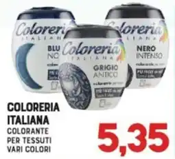 Gran Risparmio Colorante per tessuti Coloreria Italiana offerta