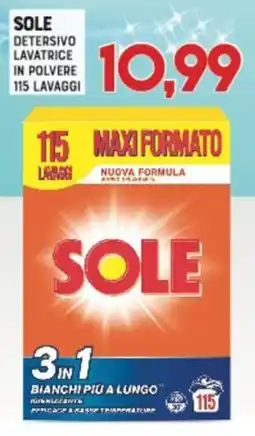 Gran Risparmio Sole Detersivo Lavatrice in Polvere offerta