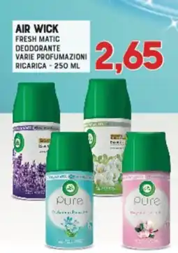 Gran Risparmio AIR WICK FRESH MATIC DEODORANTE offerta