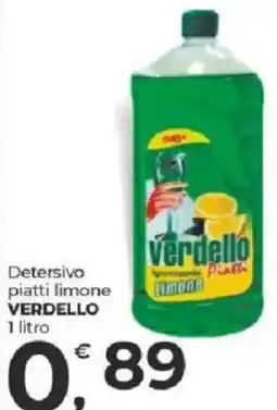 Alter Discount Detersivo piatti limone VERDELLLO offerta