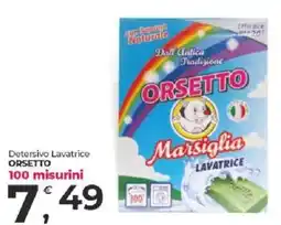Alter Discount Detersivo Lavatrice ORSETTO offerta