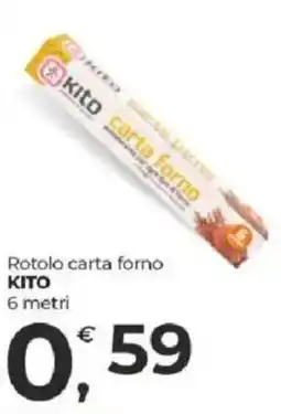 Alter Discount Rotolo carta forno KITO offerta