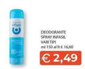 Mercatò Local DEODORANTE SPRAY INFASIL offerta