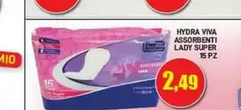 Viva assorbenti lady super 15 pz