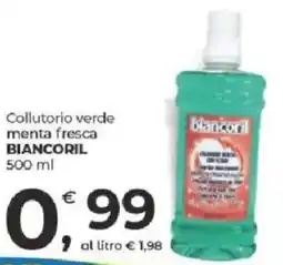 Alter Discount Collutorio verde menta fresca BIANCORIL offerta