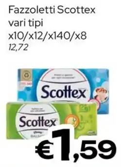 MAX Supermercati Fazzoletti Scottex offerta