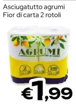 MAX Supermercati Asciugatutto agrumi Fior di carta AGRUMI offerta