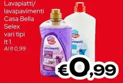 MAX Supermercati Lavapiatti/lavapavimenti Casa Bella Selex offerta