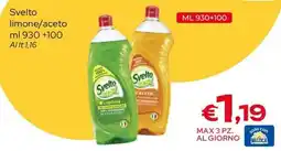 MAX Supermercati Svelto limone/aceto offerta