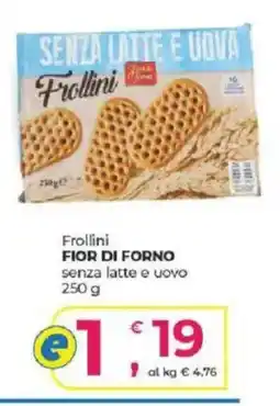 Alter Discount Frollini FIOR DI FORNO senza latte e uovo offerta
